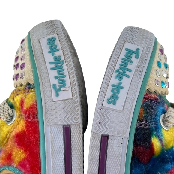 Skechers Twinkle Toes Light Up High Top Sneakers Size 6 Girl’s - Picture 10 of 10